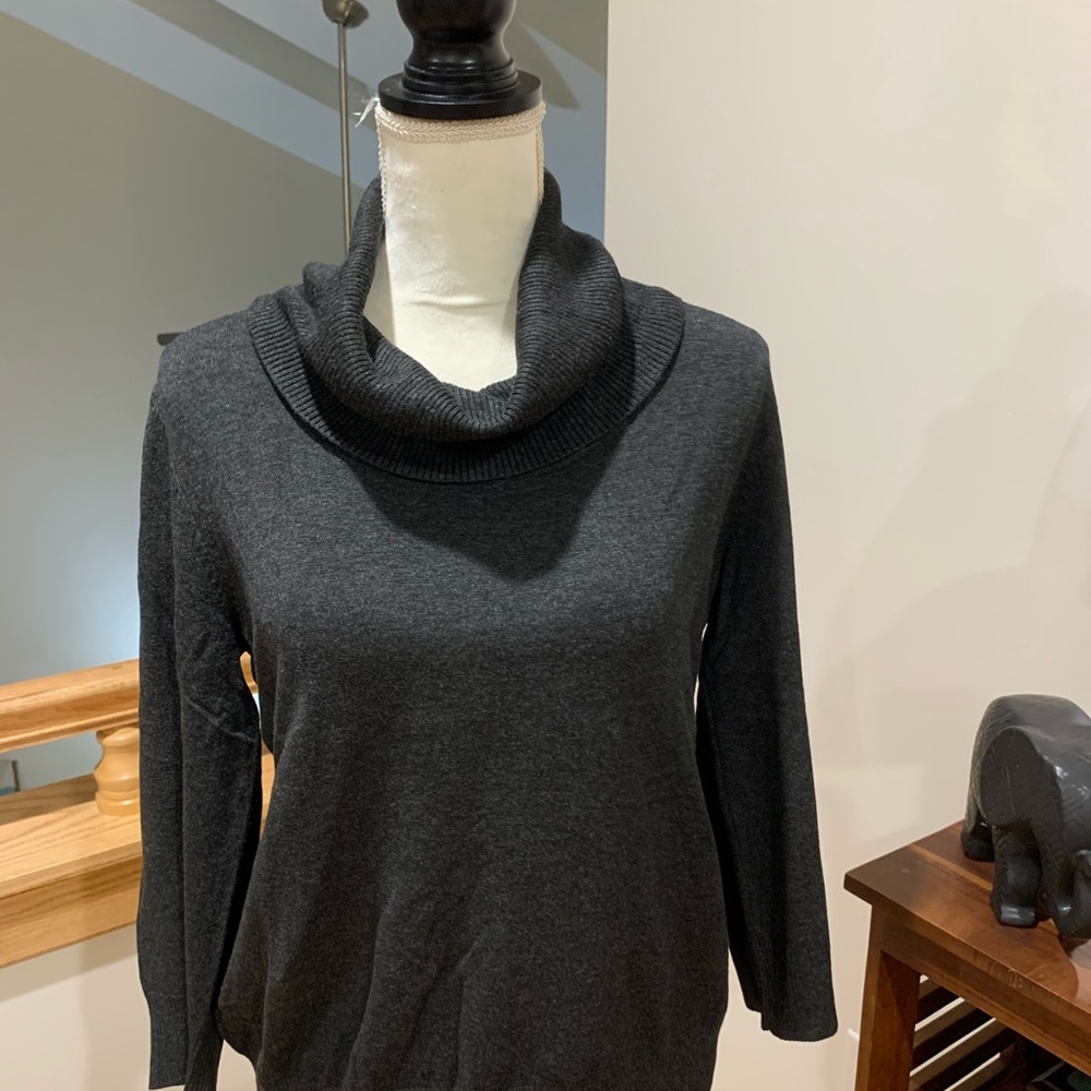 Casual turtleneck sweater